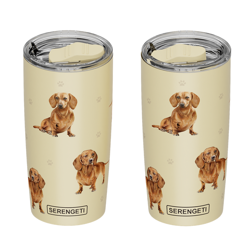 [115-13] Dachshund, red Serengeti Tumbler