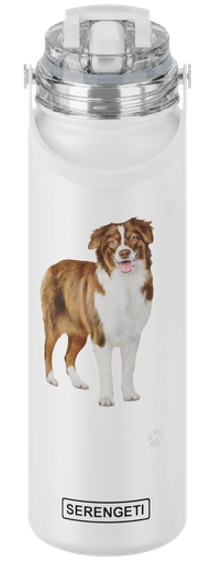[420-53] Australian Shepherd water bottle