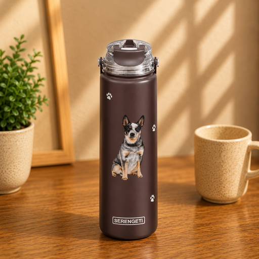 [420-90] Australian Cattle Dog water bottle