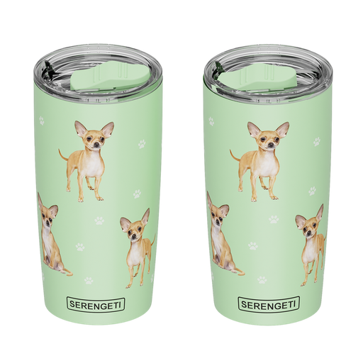 [115-10] Chihuahua, tan Serengeti Tumbler