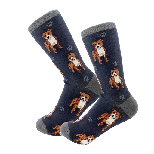 [800FB-26] Pit Bull Socks, Full Body Dog