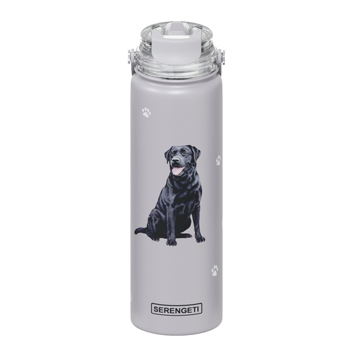 [420-21] Lab, black water bottle