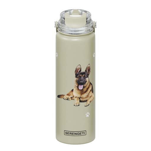 [420-75] German Shepherd water bottle