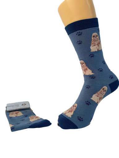 [800FB-78] Cocker Spaniel, Full Body Socks
