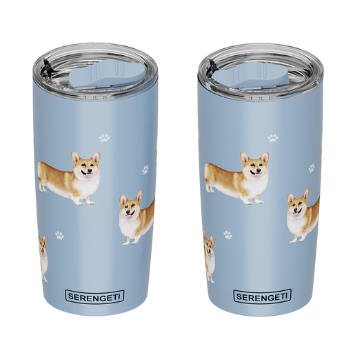 [115-100] Welsh Corgi Serengeti Tumblers