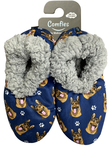[281-75] German Shepherd Slippers
