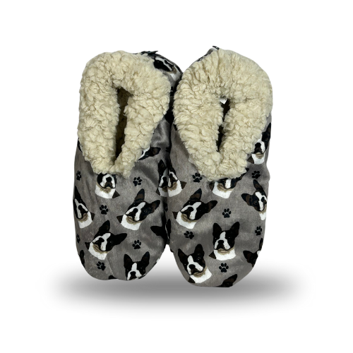 [281-76] Boston Terrier Slippers