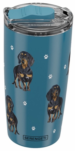 Dachshund, black Serengeti Tumblers