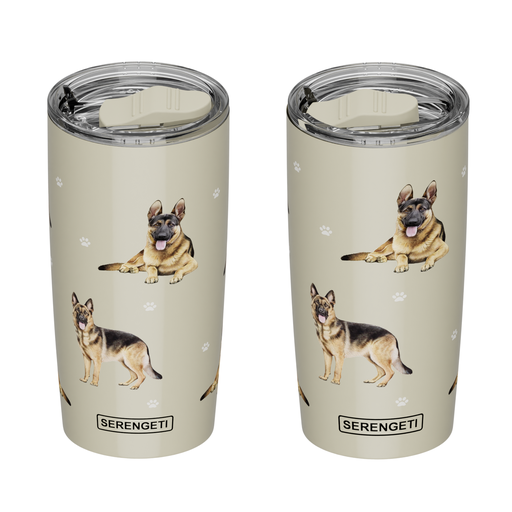 [115-75] German Shepherd Serengeti Tumblers