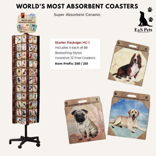 [HC-1] World's Most Absorbent Coasters