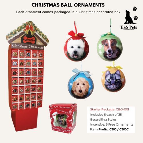 Christmas Ball Ornaments, CBO-001