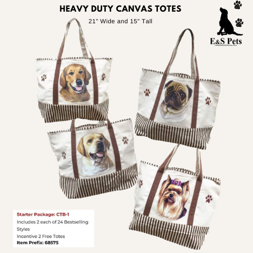 [CTB-1] Heavy Duty Canvas Totes