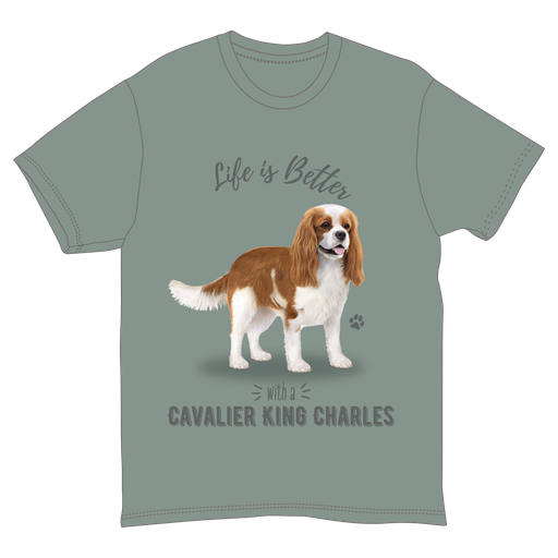 Cavalier, King Charles Tshirts