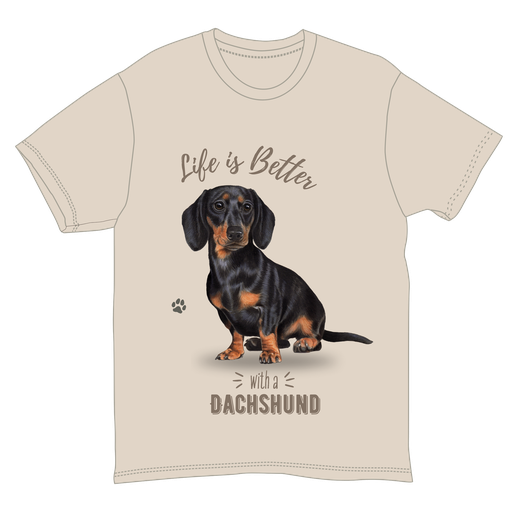 Dachshund Black Tshirts