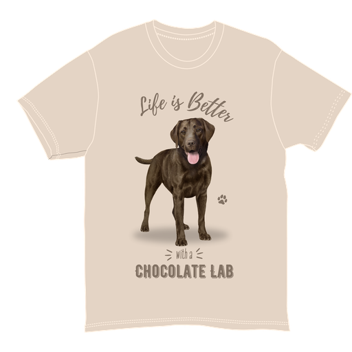 Labrador Chocolate Tshirts