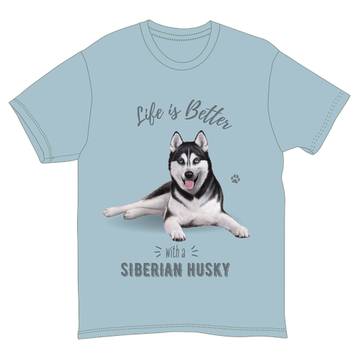 Siberian Husky Tshirts