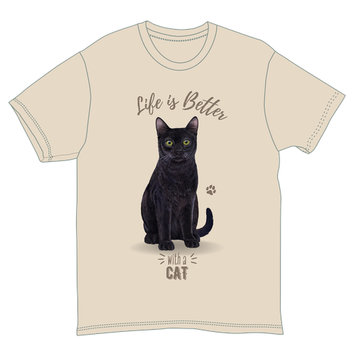 Black & White Cat Tshirts