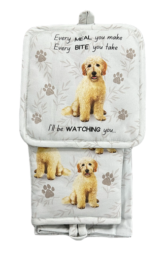 [311-134] Goldendoodle - 3 Piece Kitchen Set