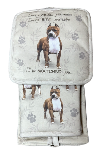 [311-26] Pitbull - 3 Piece Kitchen Set