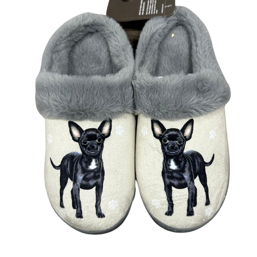Chihuahua black - Snugg Slippers