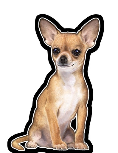 [788-10] Chihuahua Sticker