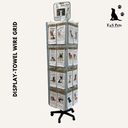 Display Towel Wire Grid