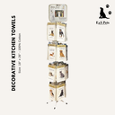 Decorative Kitchen Towels Display