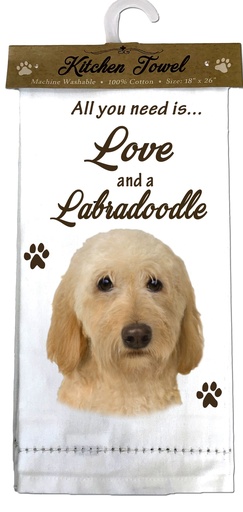 [700-121] Labradoodle, Kitchen Towel