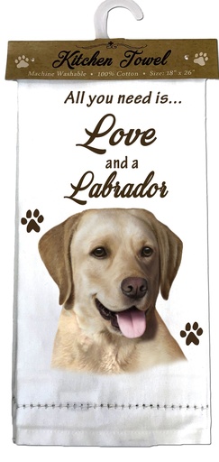 [700-20] Labrador Yellow, Kitchen Towel