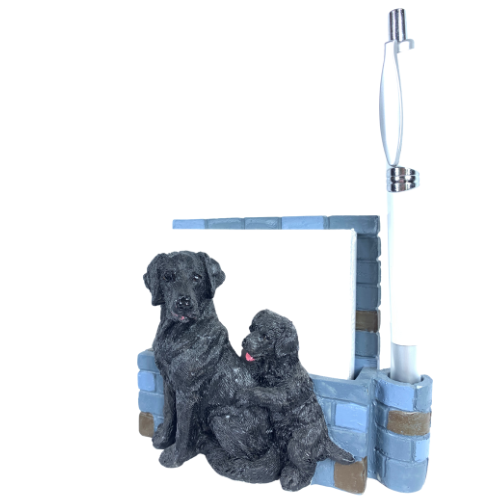 [46480-21] Labrador black XXX Note Holder