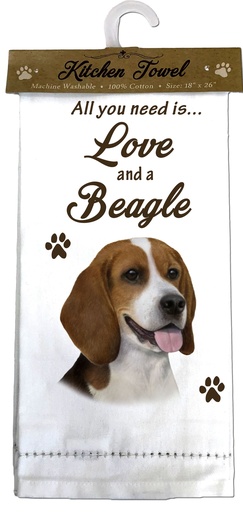 [700-3] Beagle Kitchen Towel