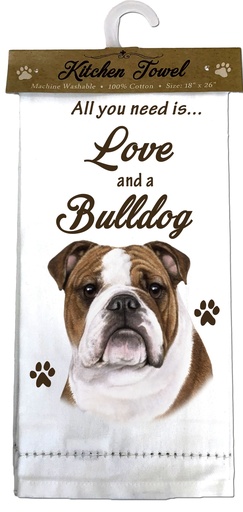 [700-8] Bulldog Kitchen Towel