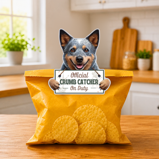 [247-90] Australian Cattle Dog, Chip clip