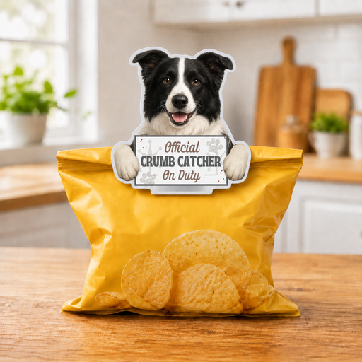 [247-5] Border Collie, Chip clip