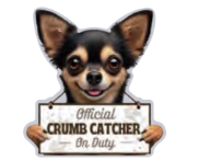 [247-11] Chihuahua, Black, Chip clip
