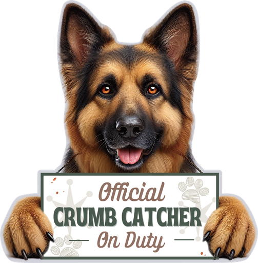 [247-75] German Shepherd, Chip clip