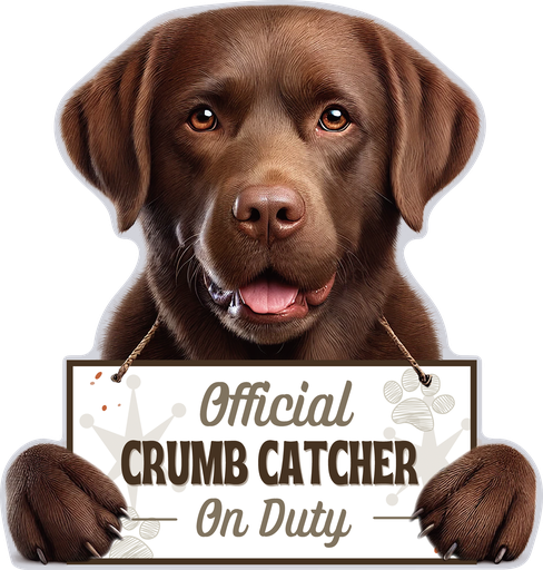 [247-22] Labrador, Chocolate, Chip clip