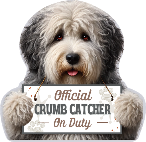 [247-77] Old English Sheepdog, Chip clip