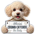 [247-28] Poodle, White, Chip clip