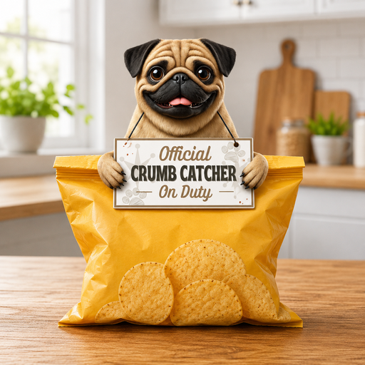 [247-31] Pug, Chip clip
