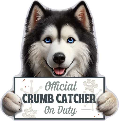 [247-40] Siberian Husky, Chip clip