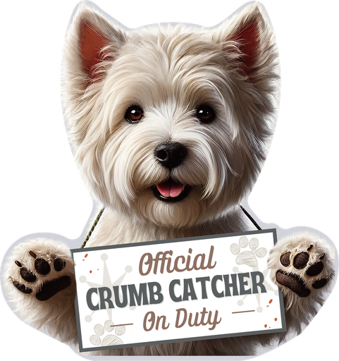 [247-45] Wesh Highland Terrier, Chip clip