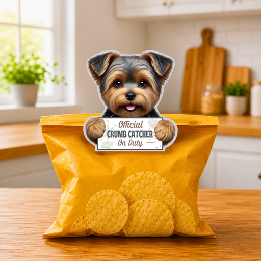 [247-107] Yorkie, Puppy Cut, Chip clip