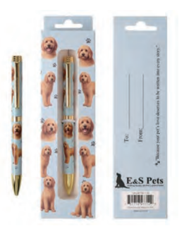 [736-134] Goldendoodle Ball Point Pen