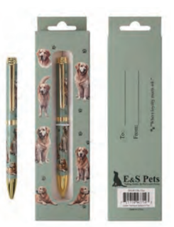 [736-15a] Golden Retriever Ball Point Pen