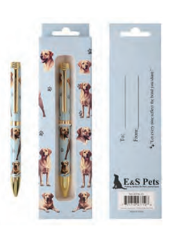 [736-20] Labrador, yellow Ball Point Pen