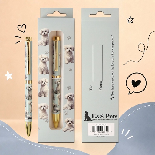 [736-24] Maltese Ball Point Pen