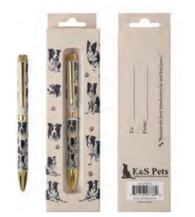 [736-5] Border Collie Ball Point Pen